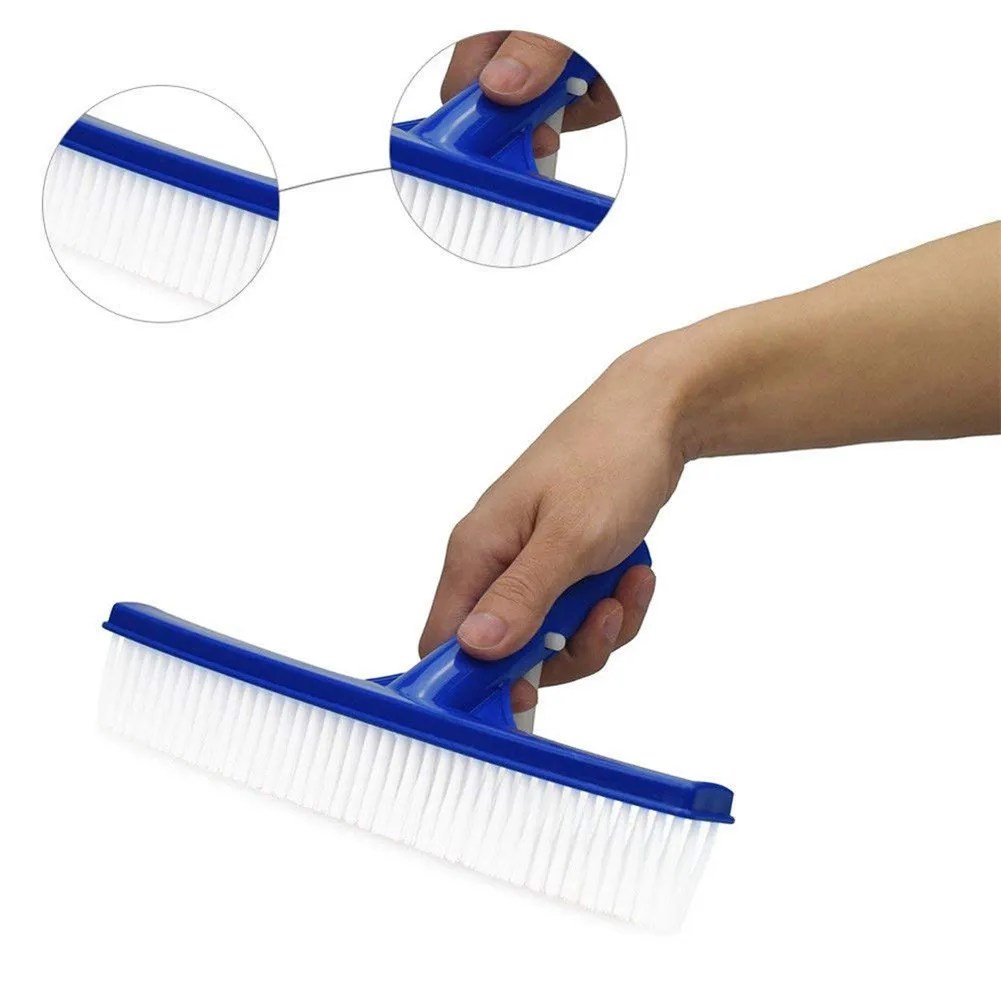 Swimming Pool Spa Algae Cleaning Brush Head Heavy Duty Cleaner Broom Curved Tool Pool Cleaning Brush Pool Cleaning EquipmenT