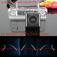car intelligent parking tracks camera for mercedes benz c160 c180 c200 c230 c240 c280 back up reverse camera rear view camera
