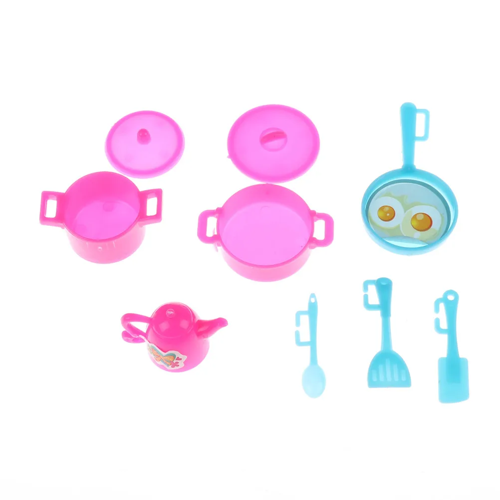 Обучающая и образовательная кукольная посуда для девочек 7 шт./компл.|for barbie|for barbie