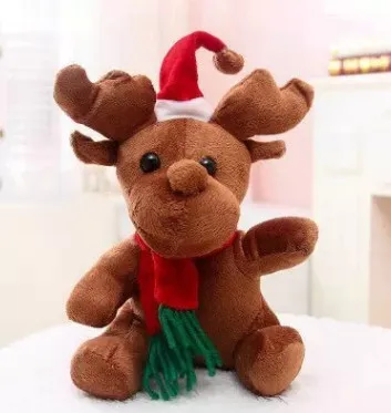 

New plush toys Christmas gifts Christmas reindeer dolls plush deer toys