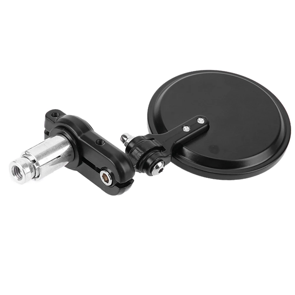 Универсальное зеркало для мотоцикла модифицированное Ретро складное черная