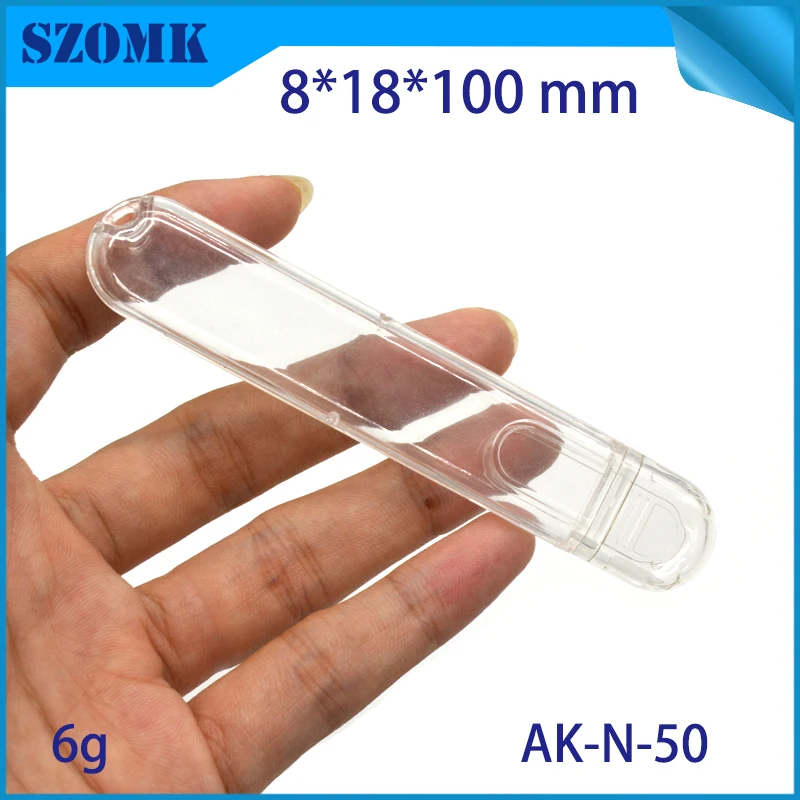 Пластиковый корпус из АБС-пластика, 1 шт., 8*18*100 мм