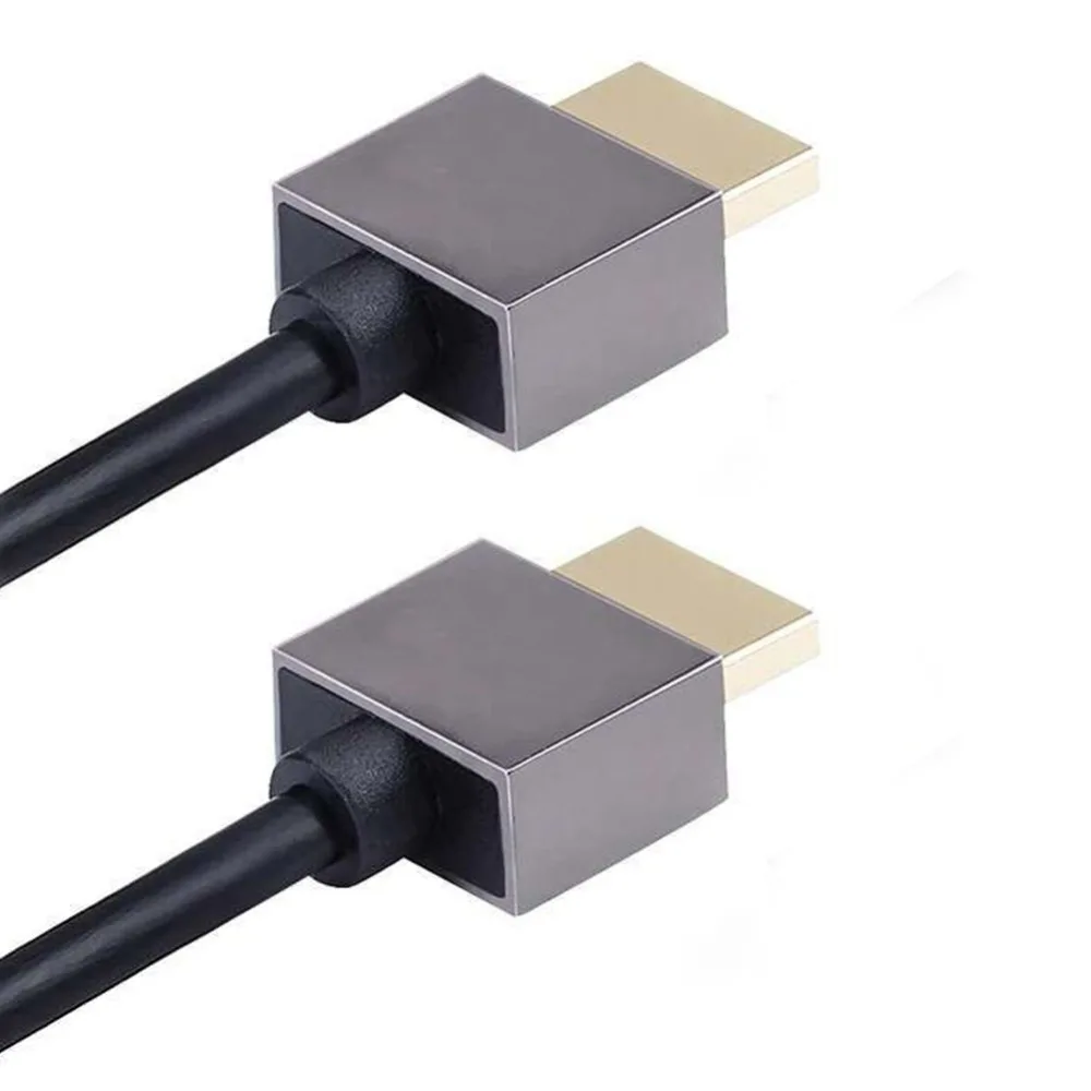 Ультратонкий гибкий HDMI 2,0 с высоким уровнем Скорость кабель, Поддержка 3D, 4K@ 60 Гц, Ethernet, реверсивным звуковым для PS4, X, K-коробка nintendo переключатель и т. д