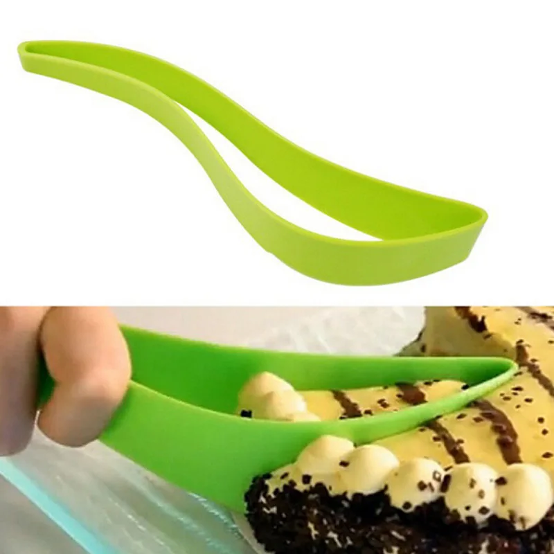 one-piece cake knife tool One cut the blade cutter is bread and butter baking gadgets spatula Not dirty hand |