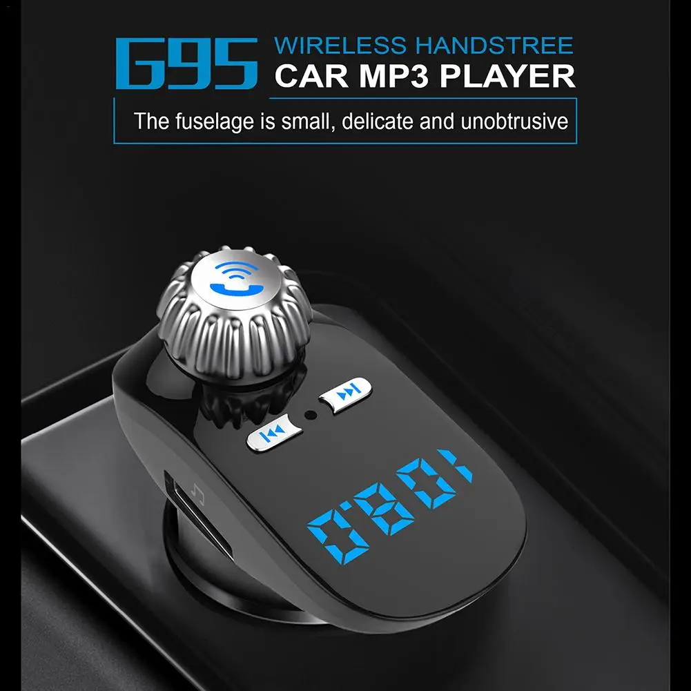 G95 автомобиля MP3 Bluetooth громкой связи вызов плеер Поддержка Музыка TF карты U