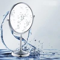 owofan bath mirrors 8 inch spinning desktop 2 faced magnifying 13 and 11 makeup cosmetic mirror table chrome mirror 728l