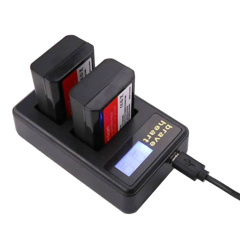Комплект из 4 предметов NP-FW50 NP FW50 FW50 Батарея+ ЖК-дисплей USB Dual Зарядное устройство для sony A6000 5100 a3000 a35 A55 a7s II alpha 55 alpha 7 A72 A7R Nex7 NE