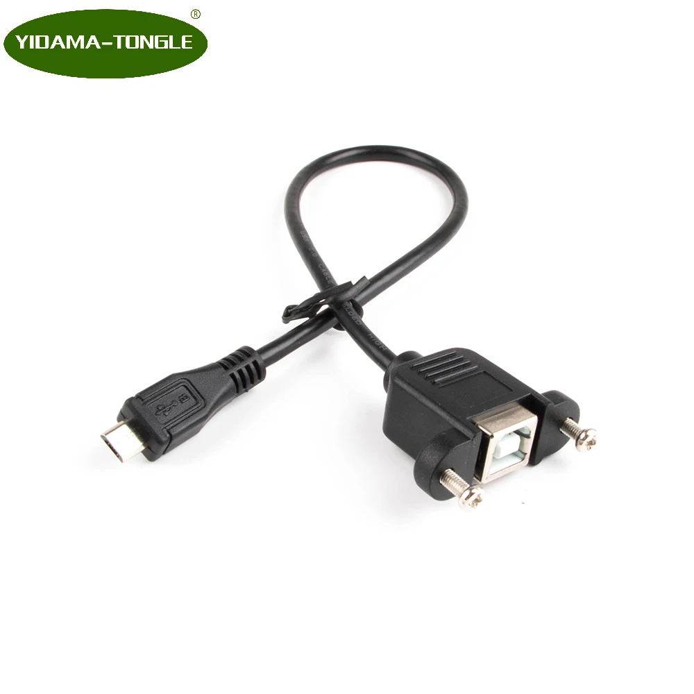 Панельное крепление для принтера с гнездом USB 2 0 B отверстием винта к Micro 5 pin 5pin
