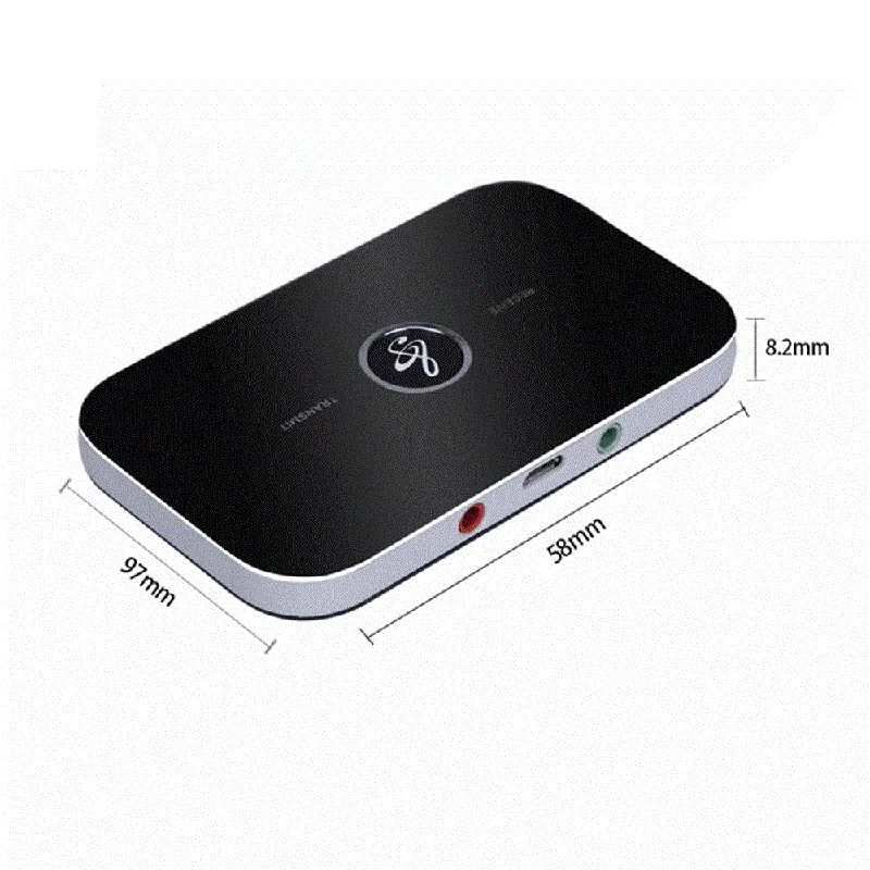 Bluetooth 4 1 3 5 мм стерео передатчик приемник Портативный 2 в беспроводной аудио