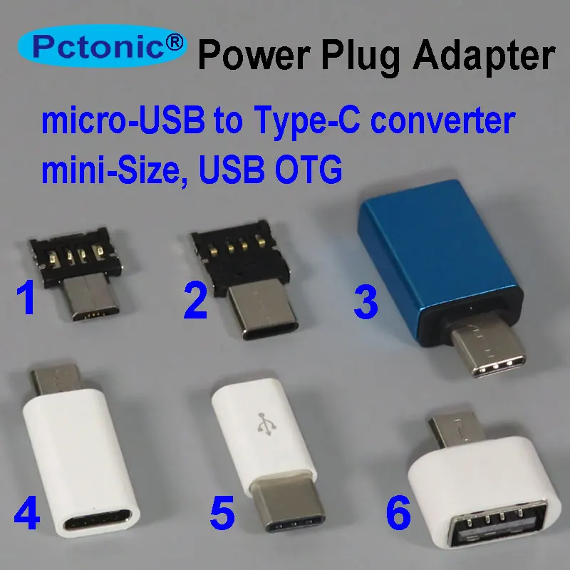 Адаптер pctontype C USB OTG К переходнику micro Type A Мама папа Телефонный кабель для флеш