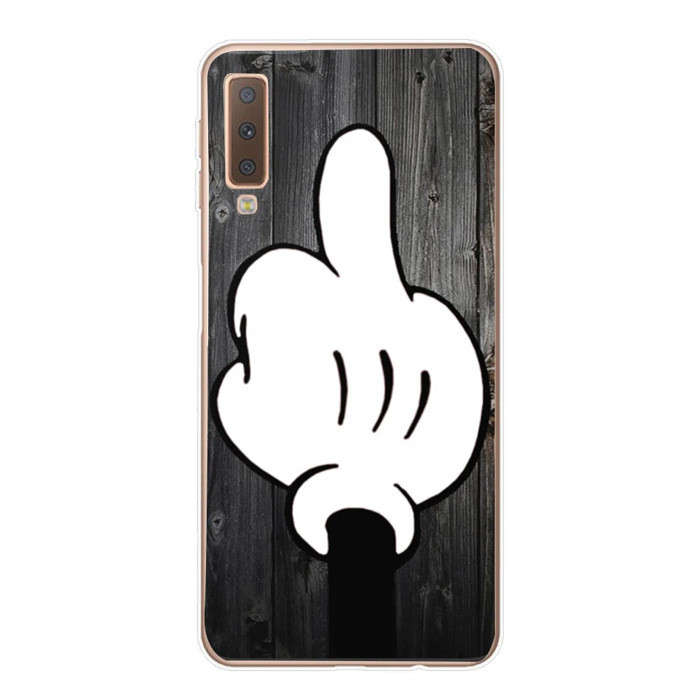 Серый Чехол для samsung Galaxy A40 A50 A30 A20 A70 A10S A7 чехол Чехол fundas capa coque для samsung 40 30 20 50 10S Funda - Цвет: Серый
