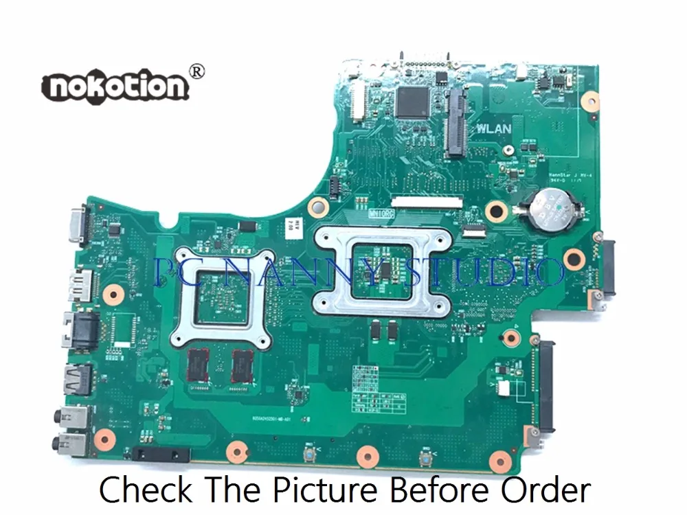 Материнская плата PCNANNY для toshiba satellite C650 C655 6050A2452501 MB A01 HM65 DDR3