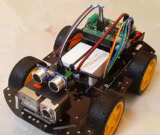 Умный wifi автомобиль 4WD самоотслеживание избегайте препятствий беспроводной