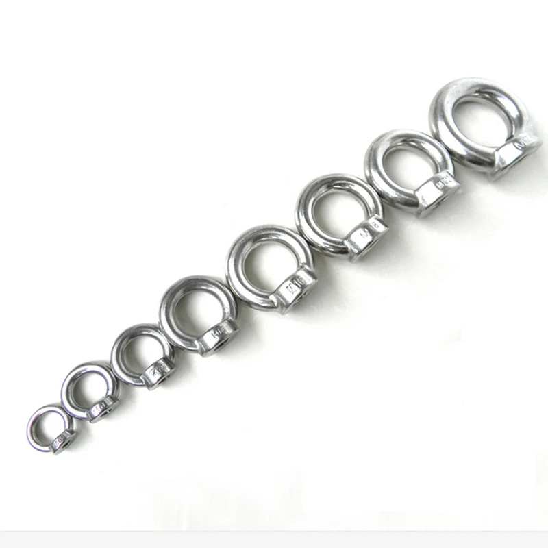 

customized authentic 316/316L seaworthy marine grade stainless steel lifting ring eye nut