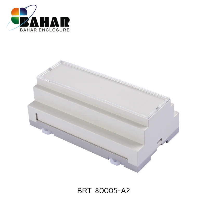 4PCS/lot plastic din rail enclosure abs boxes for electronic projects circuit housing junction box PLC case 158*87*60mm | Обустройство