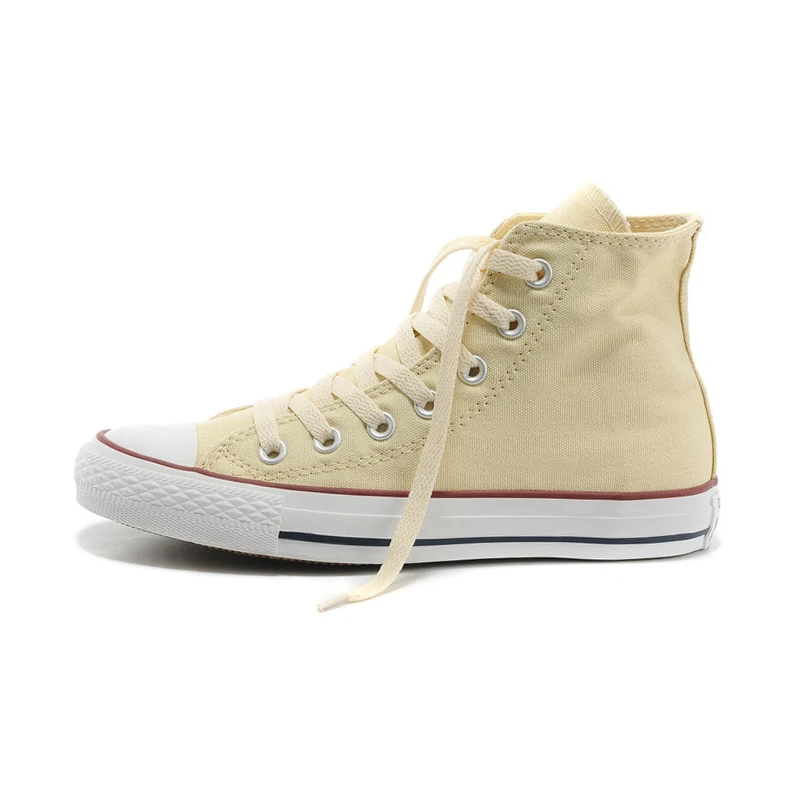 Новинка Оригинальные Классические парусиновые туфли Converse с высоким берцем обувь