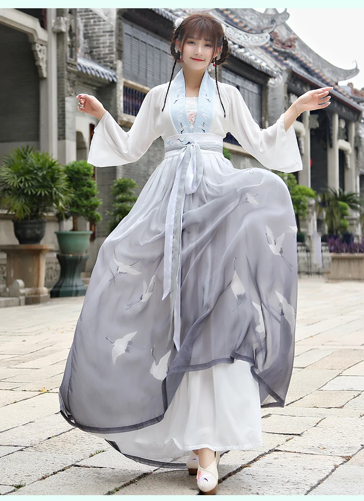 Китайский народный династии Тан древний костюм феи Hanfu костюмы принцессы Королевское Платье для женщин сценический костюм DWY1333