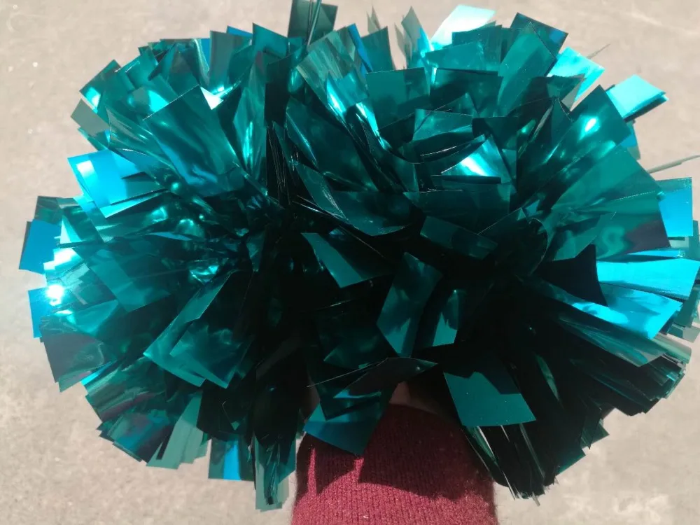 Профессиональный помпон для чирлидинга poms 3/4 &quotx 6&quot металлик оранжевый