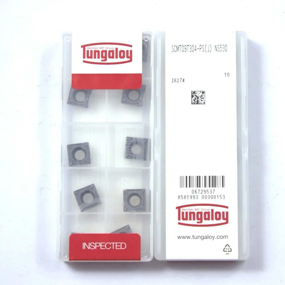 SCMT09T304-PS NS530 10 шт. 100% Новые оригинальные Tungaloy Cermet токарный инструмент станок резак |