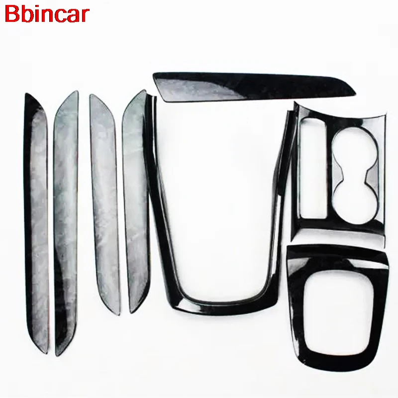 Bbincar ABS пластиковая черная деревянная краска для межкомнатной двери Передняя
