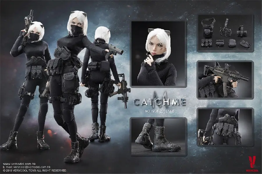 1/6 VERYCOOL VCF 2033 Женская Серия Assassin первая бомба Лови меня фигурка бесплатная