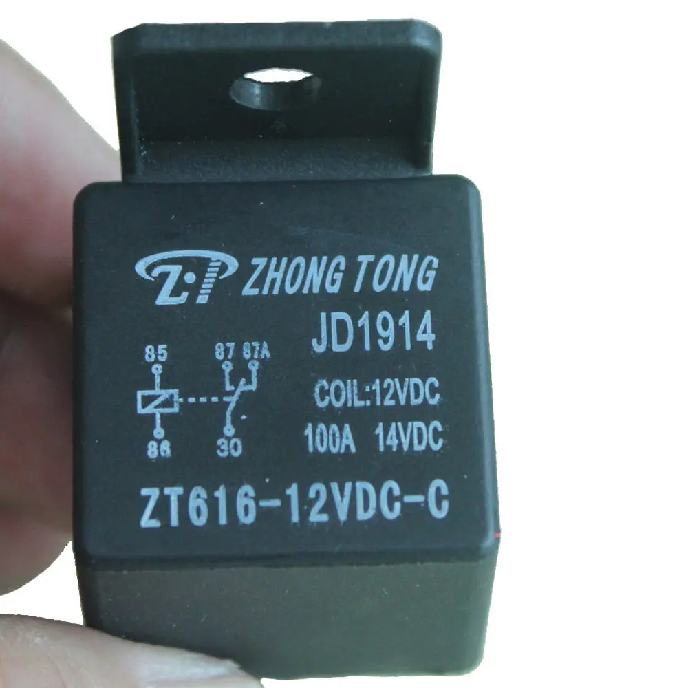 EE поддержка 12V 100A 100 AMP SPST реле 5 Pin P сверхмощные аксессуары автомобильный мотор|motor