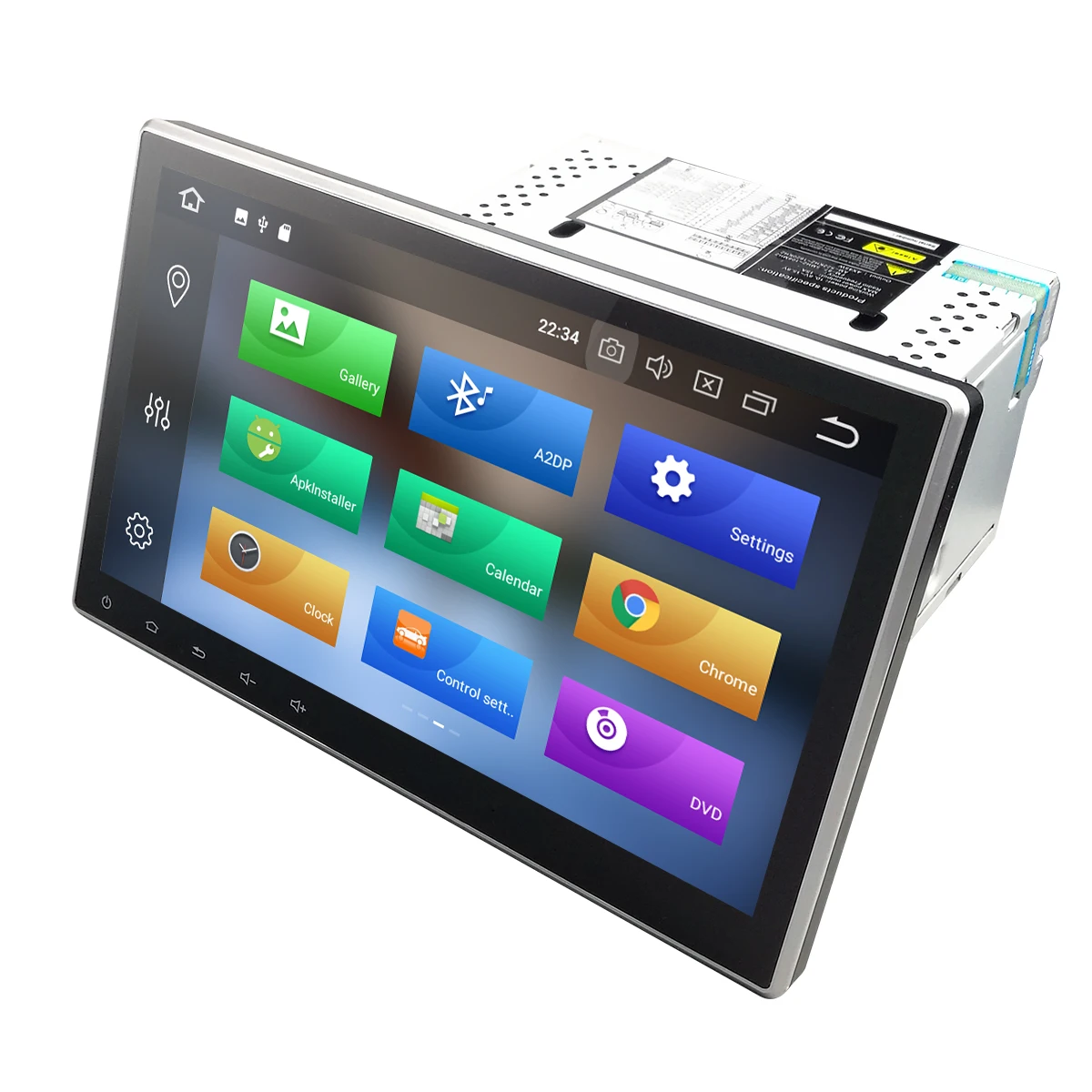 10," Восьмиядерный автомобильный dvd-плеер Универсальный радио gps 4G ram навигация Bluetooth USB сенсорный экран DAB+ HD tv TPMS OBD2 камера