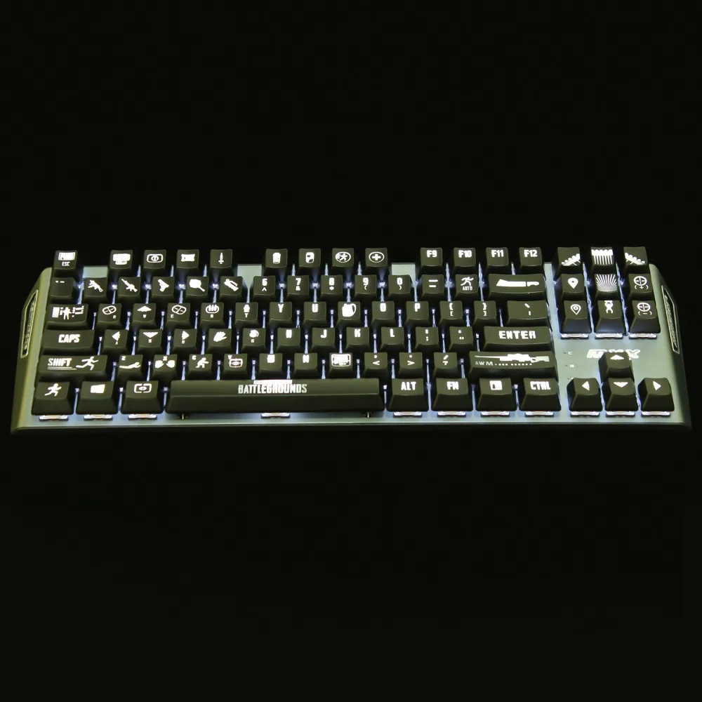 YMDK Battlegrounds ABS новинка 61 87 108 1 5 мм толщина светящаяся сквозь колпачок только