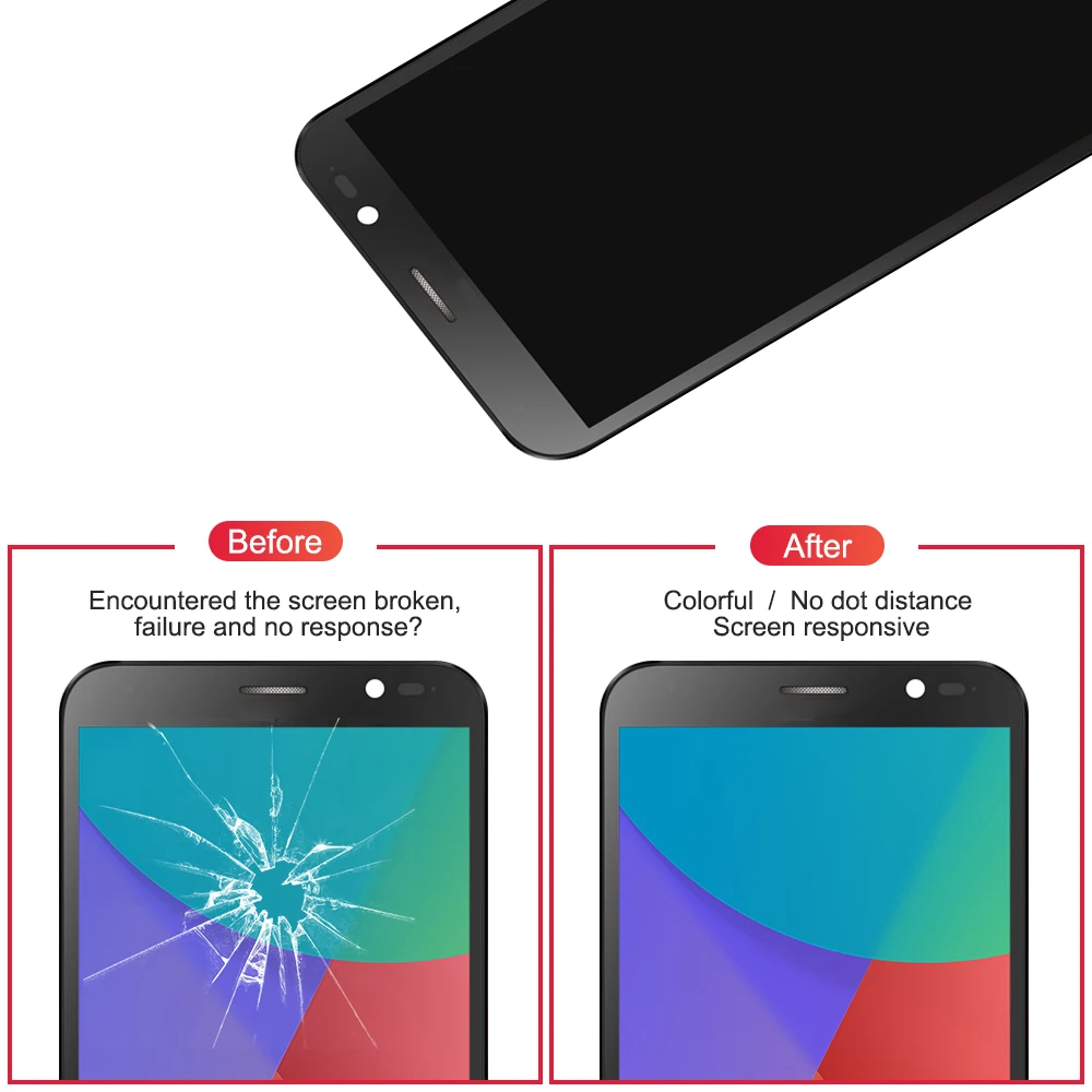 Для Asus Zenfone GO ZB452KG экран для X014D LCD Экран 4 5 полный сенсорный дигитайзер стекло в