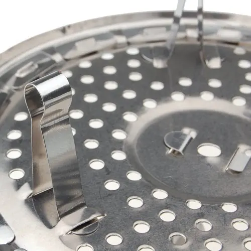 

UESH! Inoxydable Cuisiniere pliable pliant panier vapeur