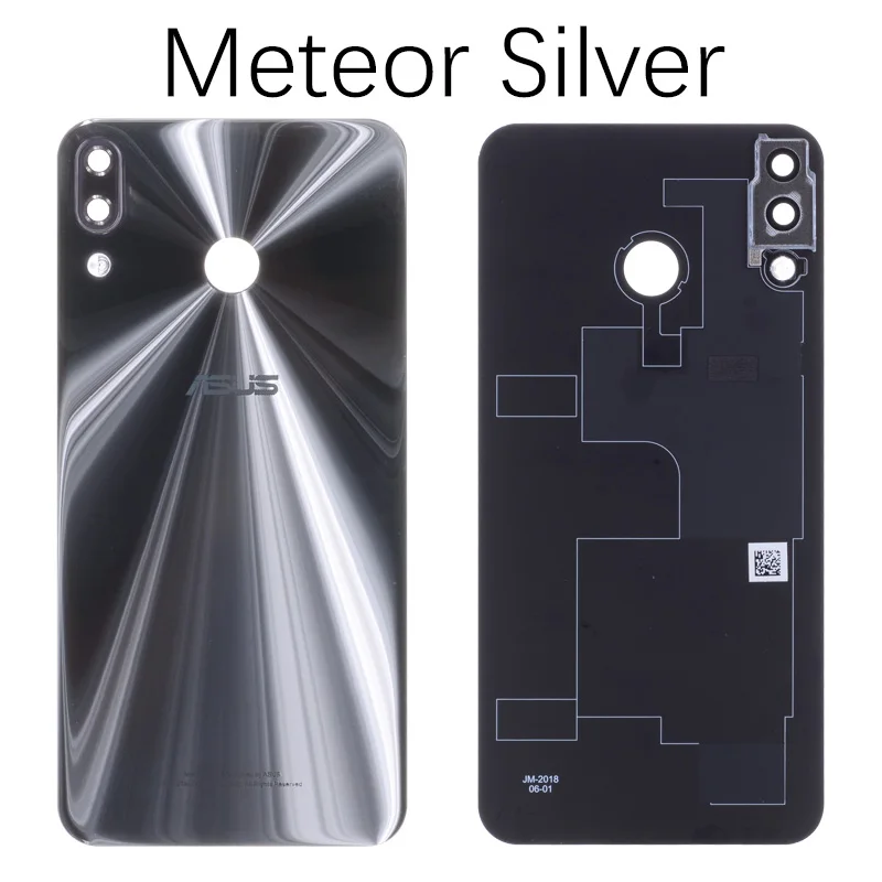 Задняя крышка для Asus Zenfone 5 Gamme ZE620KL на батарею черный - Цвет: Silver