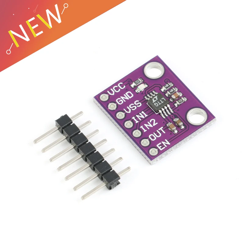 LTC1966 модуль преобразователя точной микромощности Delta Sigma RMS в DC преобразователь Breakout Board модуль LTC1966