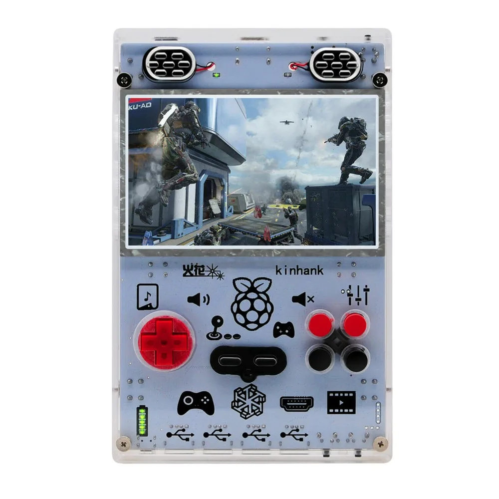 Новинка 5 дюймов ЖК дисплей Дисплей Raspberry Pi RetroPie игровой консоли видео игры