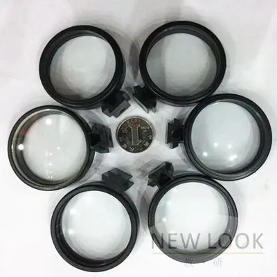 

6pcs set lens group Physics Optical teaching instruments Concave/Convex lens diameter of 50mm free shipping