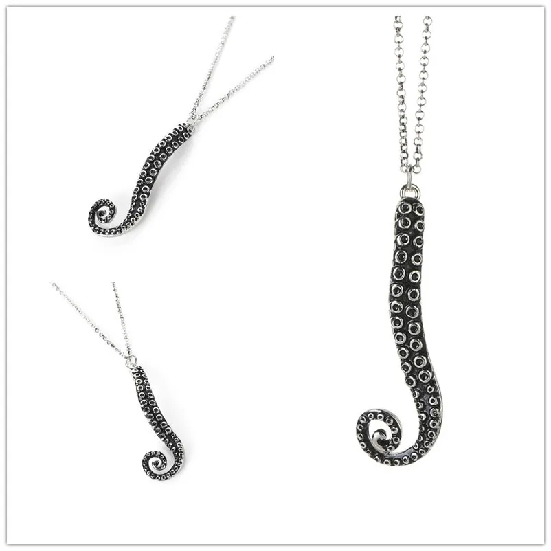 

10pcs/lot Wholesale Fashion accessories Octopus Necklace vintage long Pendant necklace