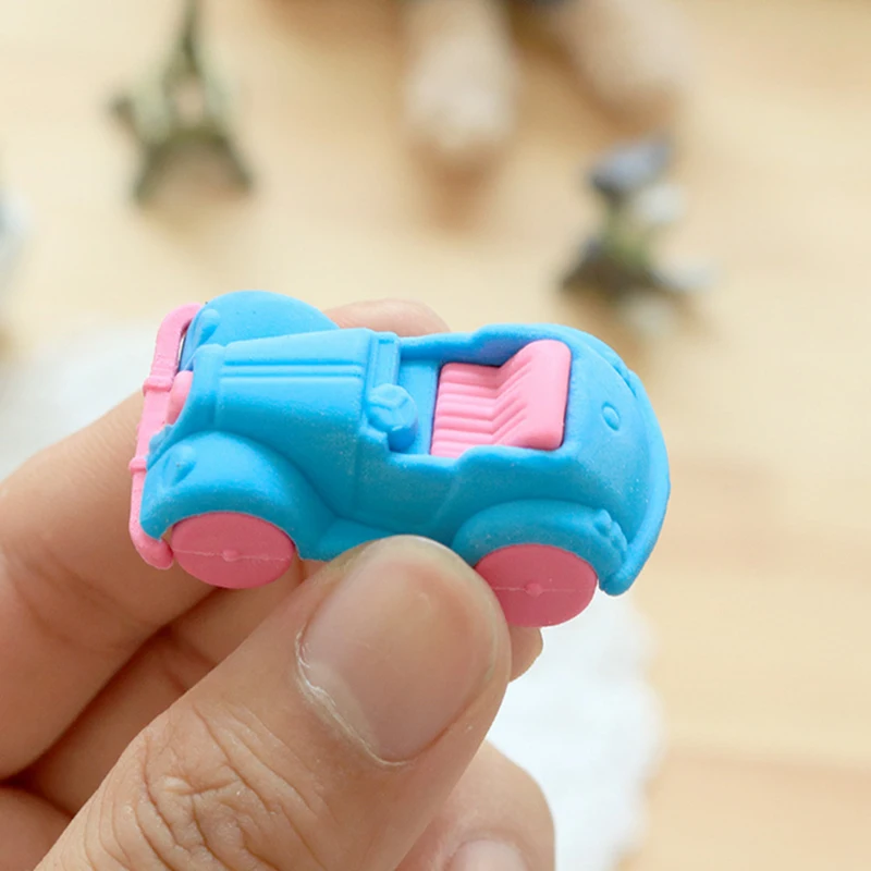 1X Kawaii классический резиновый ластик для машин креативный макарон подарок детей и