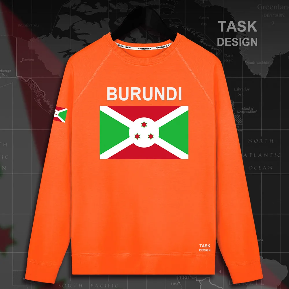 Мужская толстовка с капюшоном Burundian East Africa BDI BI пуловеры толстовки для мужчин