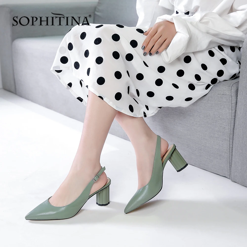 SOPHITINA/Новинки на лето 2019г.Летние женские туфли из натуральной кожи