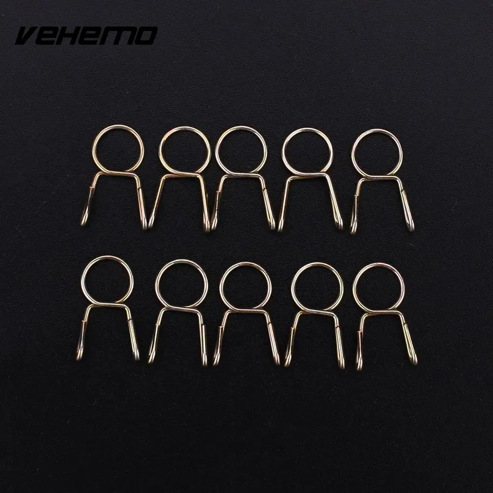 10 шт. 7 мм топливный шланг трубный пружинный зажим для мотоциклов квадроциклов