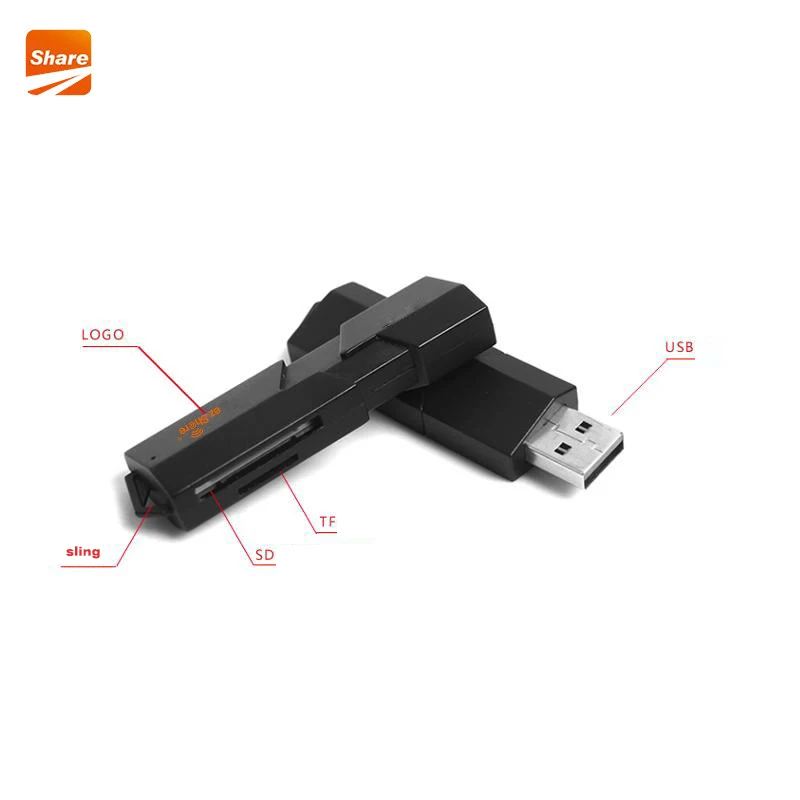 Новое поступление 2017 новый кардридер Ez Share все в 1 Usb 2 0 устройство для чтения