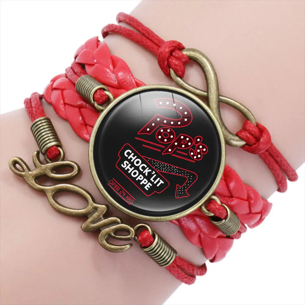 Мужской и Женский многослойный браслет ривердейла кожаный с южной