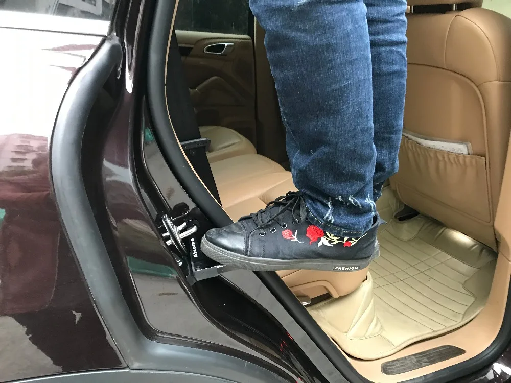 Складная дверная дверь автомобиля Swift легкий доступ Автомобиль на крыше багажник помощь тяжелых ножных педалей наборы крючков