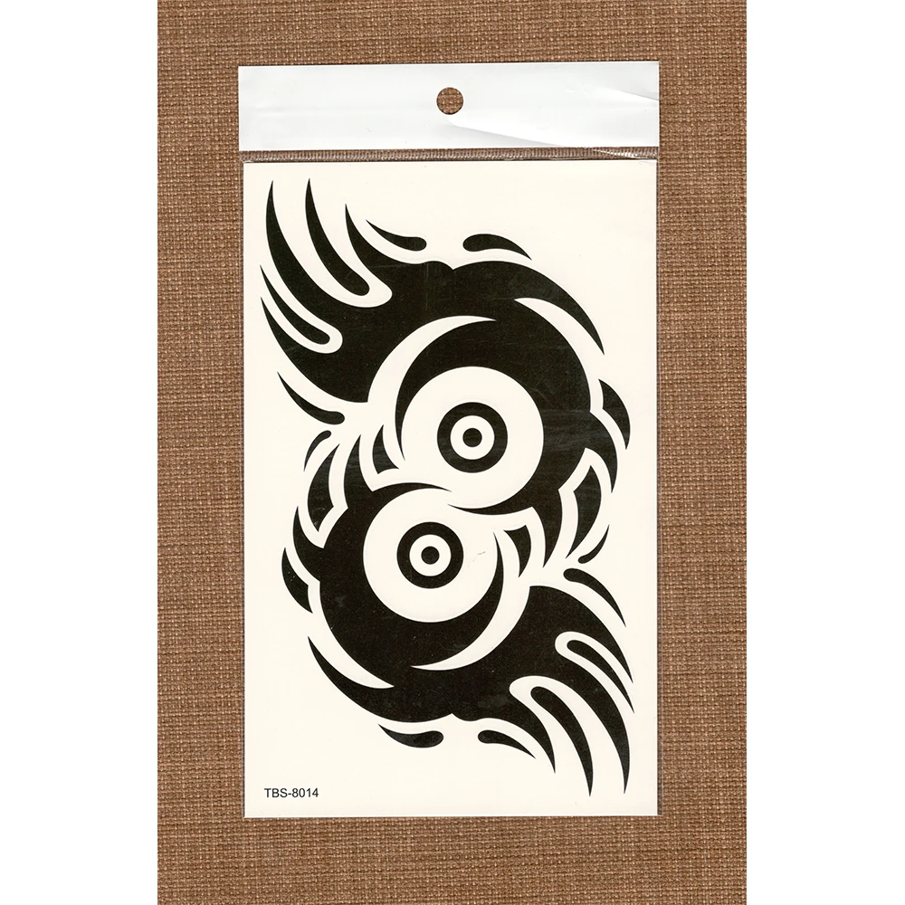 Временные фальшивые татуировки водонепроницаемые наклейки для переноса воды с