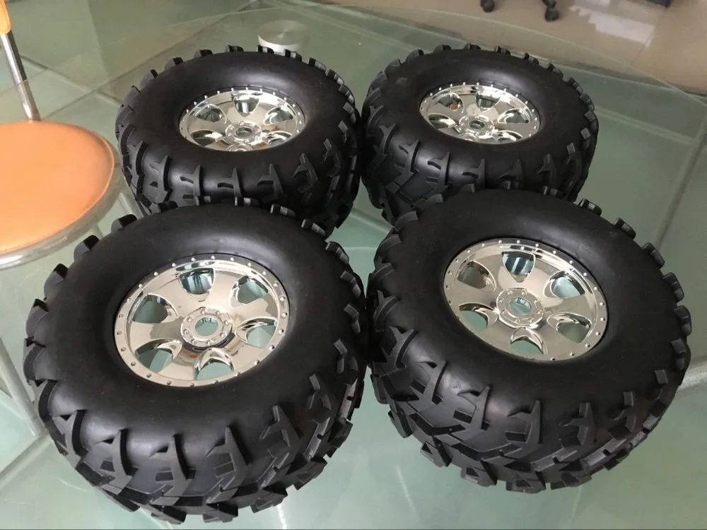 17 мм 1/8 внедорожные шины BigfootTuck + колеса для HPI XL 5 9 savage Hobao MT 175 без