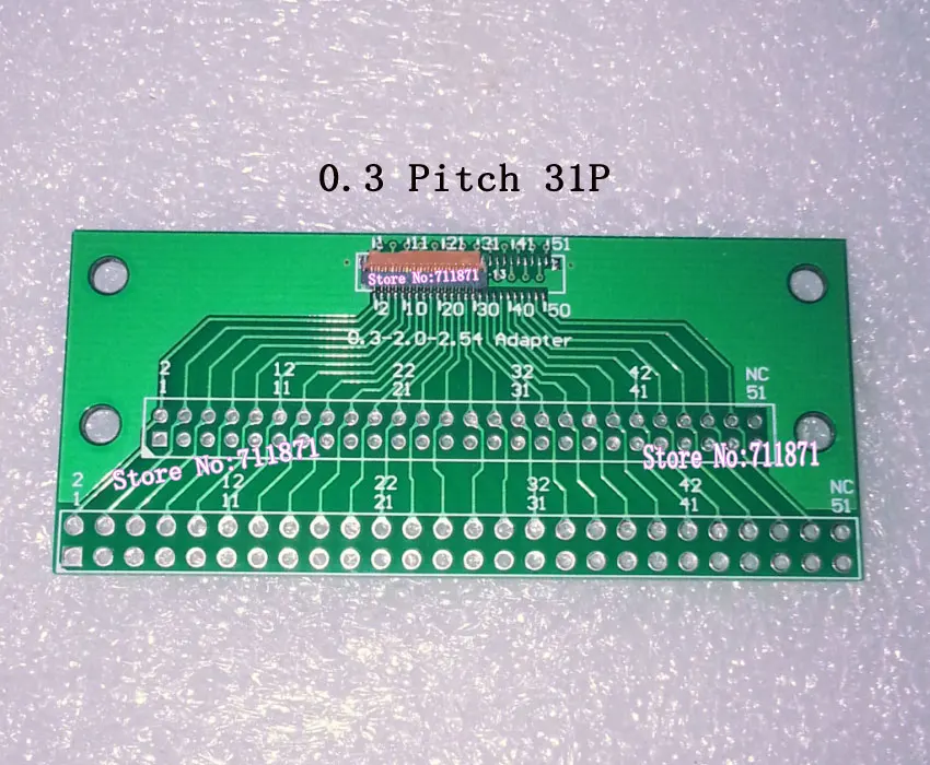 0 3 шаг 31P FPC DIP Соединительный разъем до 2 54 MiPi адаптер адаптер|socket joint|socket 2.54socket