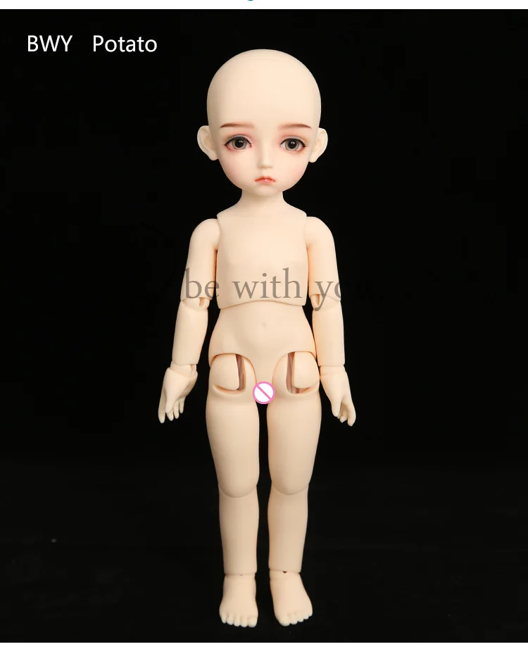 BJD SD куклы быть с вами картофель 1/6 YoSD тело смолы модель для маленьких девочек мальчиков игрушки глаза высокое качество мода магазин Подарочная коробка BTW