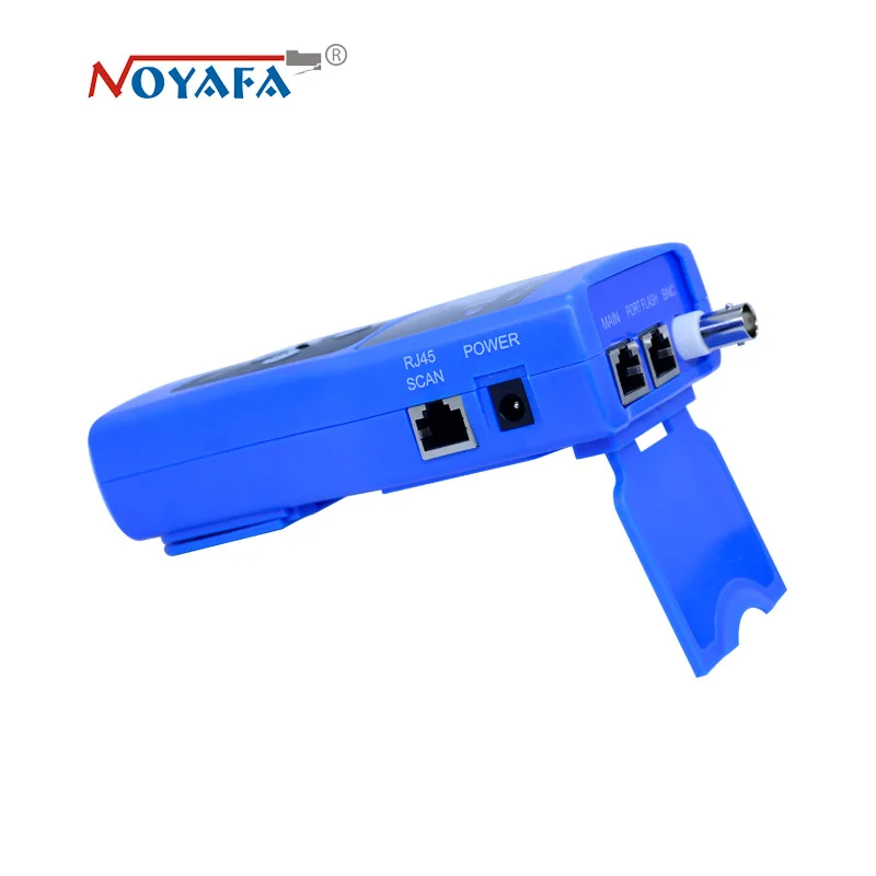 Network monitoring cable tester LCD NF-308 Wire Fault Locator LAN Network Coacial BNC USB RJ45 RJ11 blue color NF_308