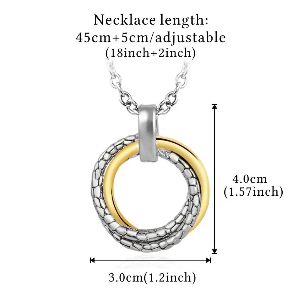 Uny ювелирные изделия Весна Новый Дизайн родий 2 тона покрытием под старину Модные