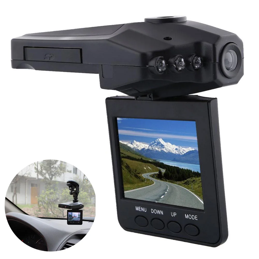 Автомобильный видеорегистратор Full Hd с поворотом на 270 градусов ЖК экран 2 5 дюйма 6