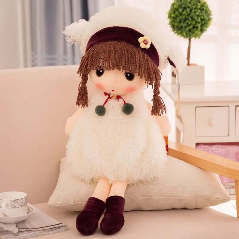 Kawai 60 см милая кукла принцессы Mayfair плюшевая игрушка для свадьбы мягкие полипропиленовые хлопковые куклы